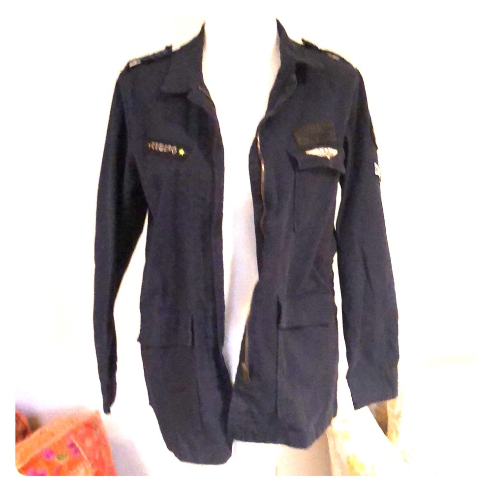 ❌SOLD❌ Ganji LA Navy Military Jacket